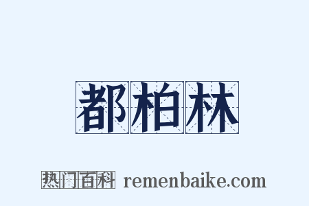 都柏林是什么意思的图片